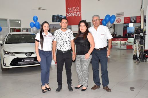 Paola Rojas, Jesús Antonio Falla, Claudia Puentes y Manuel Pinzón.